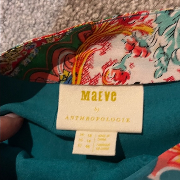 Anthropologie Maeve Bette Wrap Skirt Size 14 - Picture 7 of 10